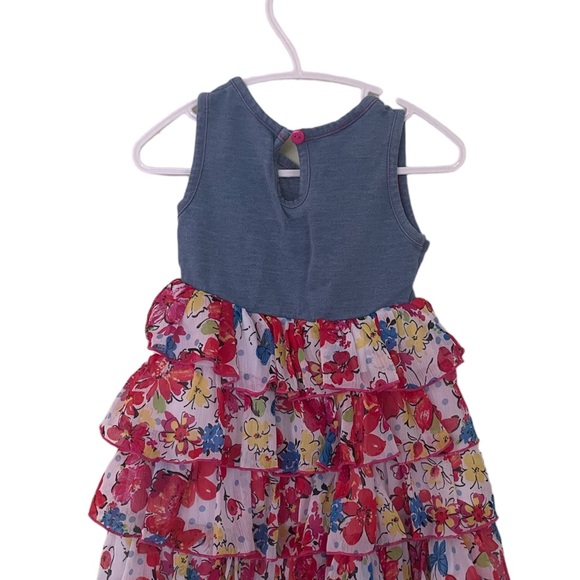 EUC Nanette Jean Floral Summer Dress 2T - Picture 2 of 4